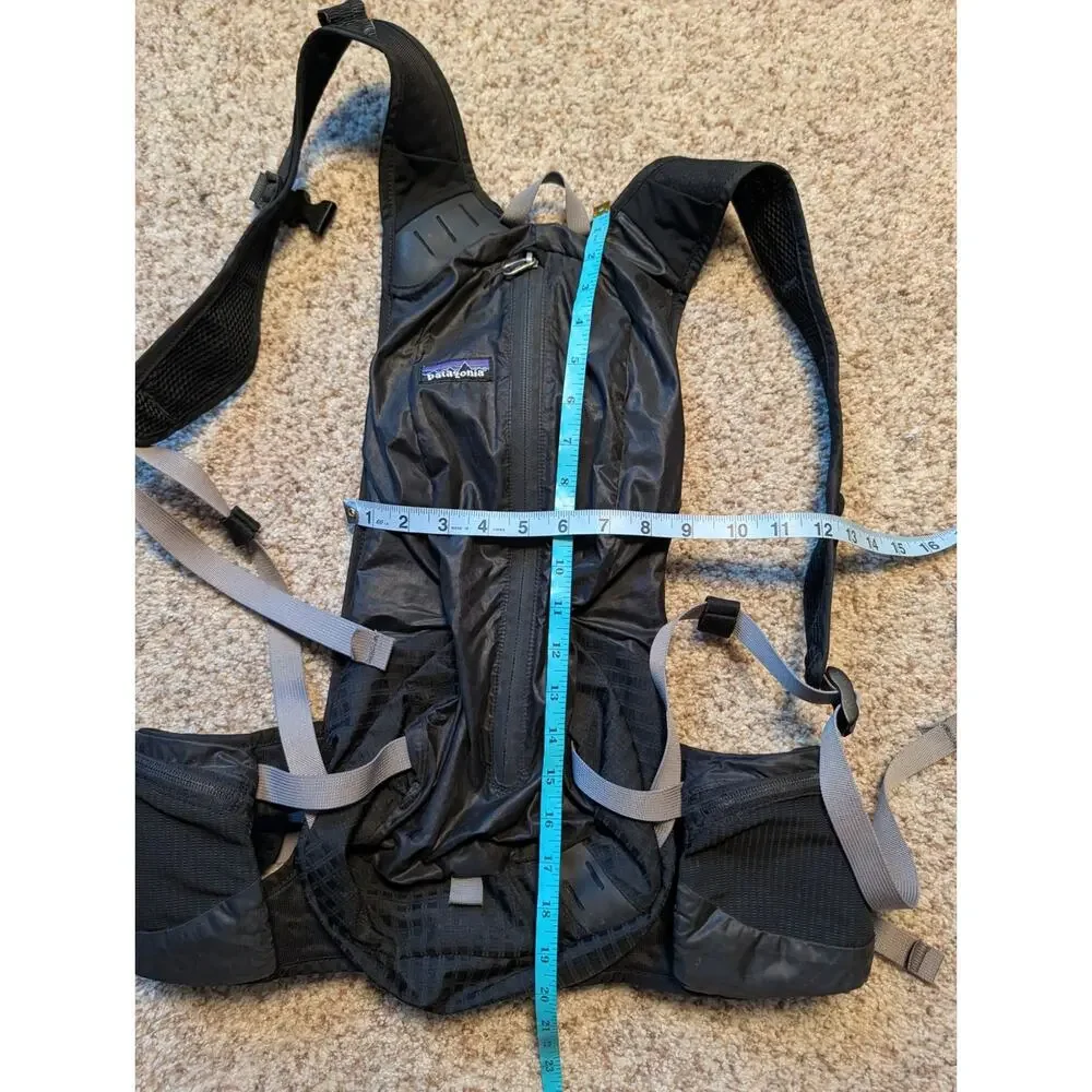 Patagonia Ultralightweight Houdini Black backpack - some damage & signs of use